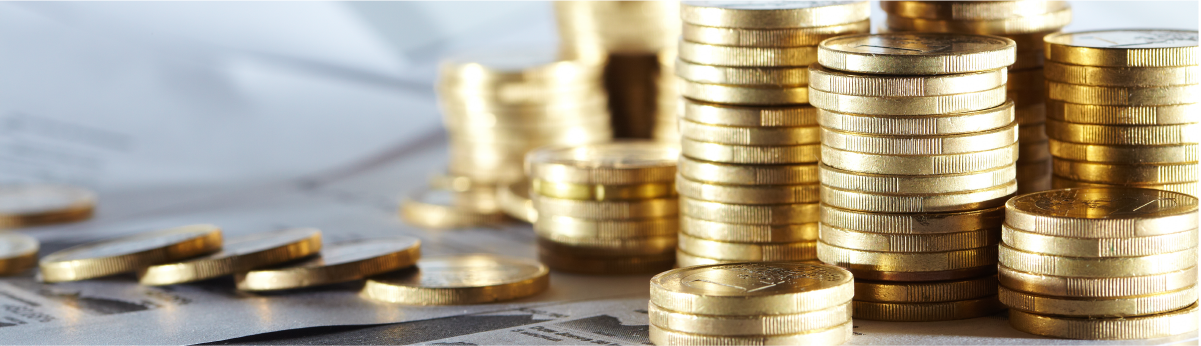 Monedas que representan el fondo de dinero mixto colones - BCR Fondos Costa Rica - SAFI
